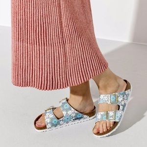 Birkenstock boho flowers sz 37(6.5-7)
